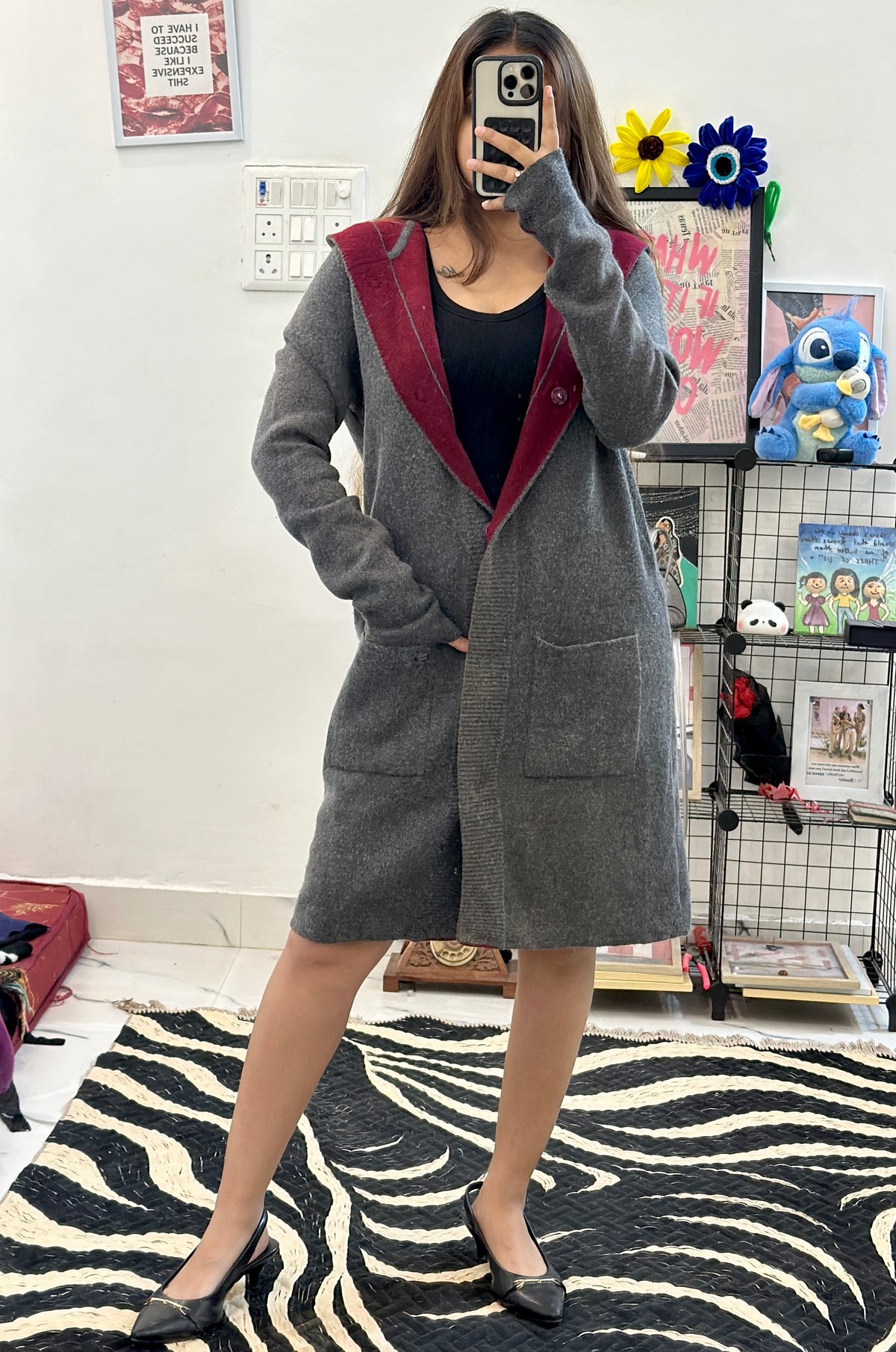 Heavy long shrug (34-38)