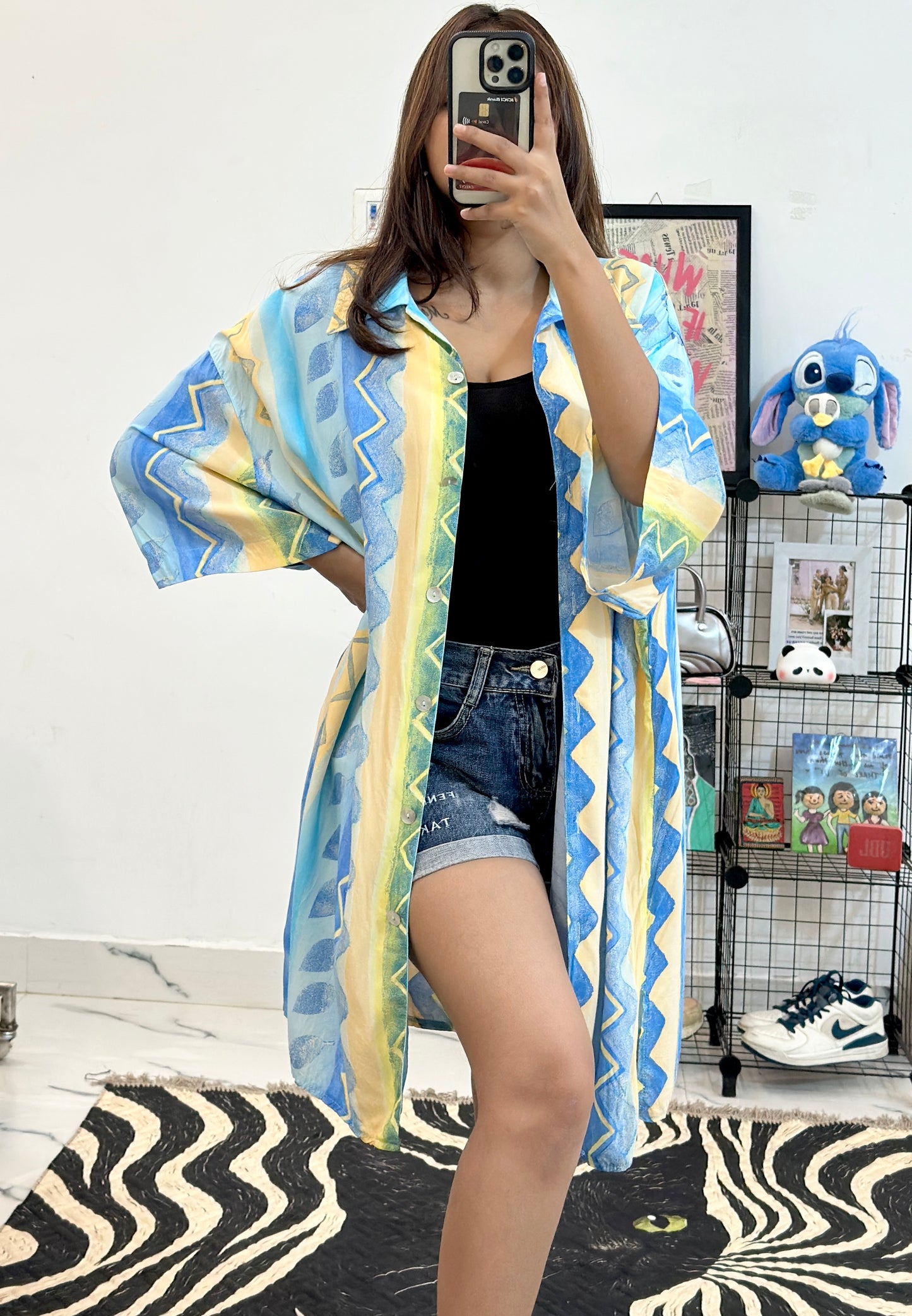 Oversized long shirt (44-46)