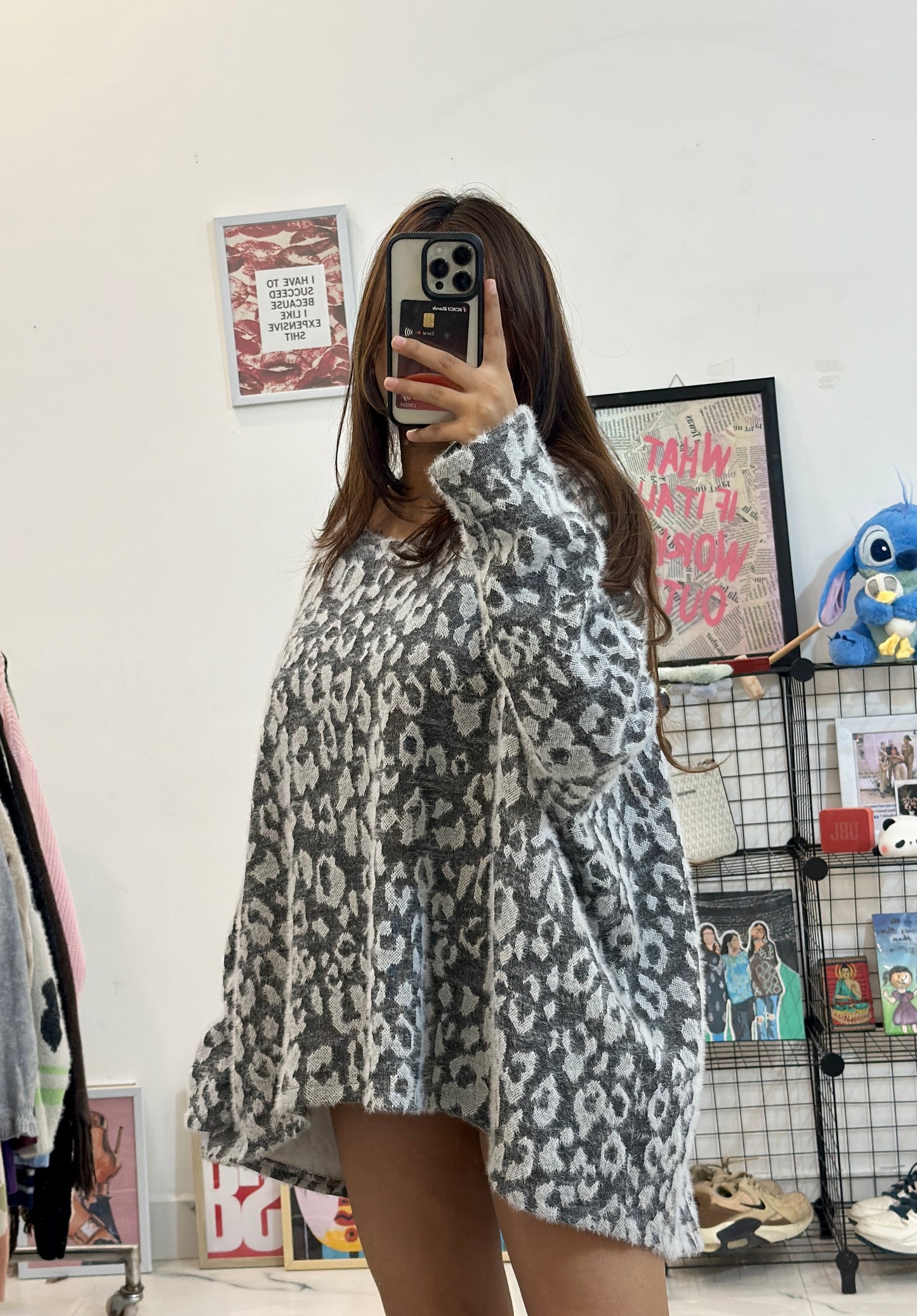 Oversized Korean sweater (48-50)