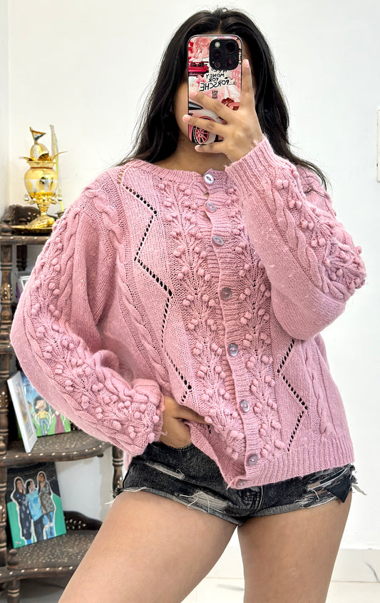 Pretty oversized cardigan (44-46)