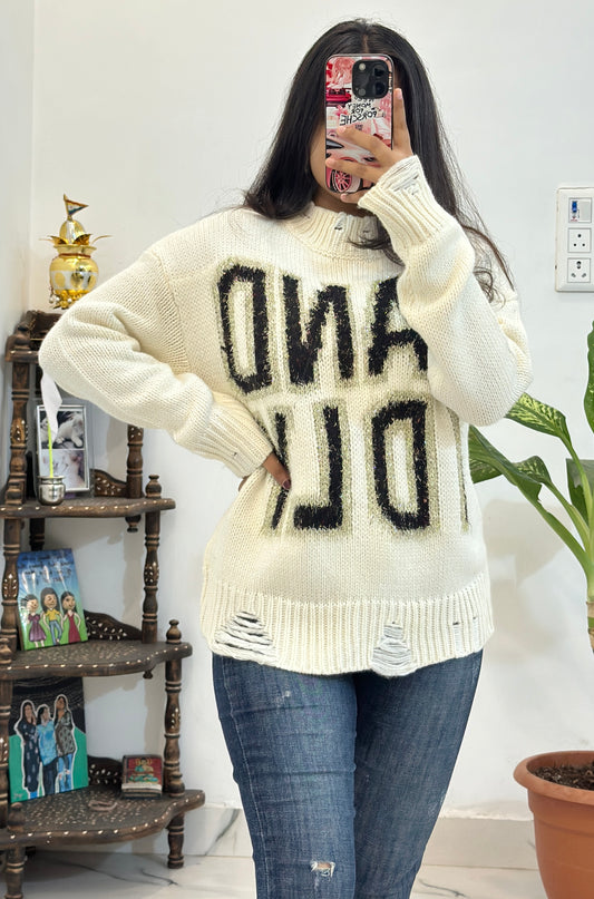 Prettiest Korean pullover (42-44)
