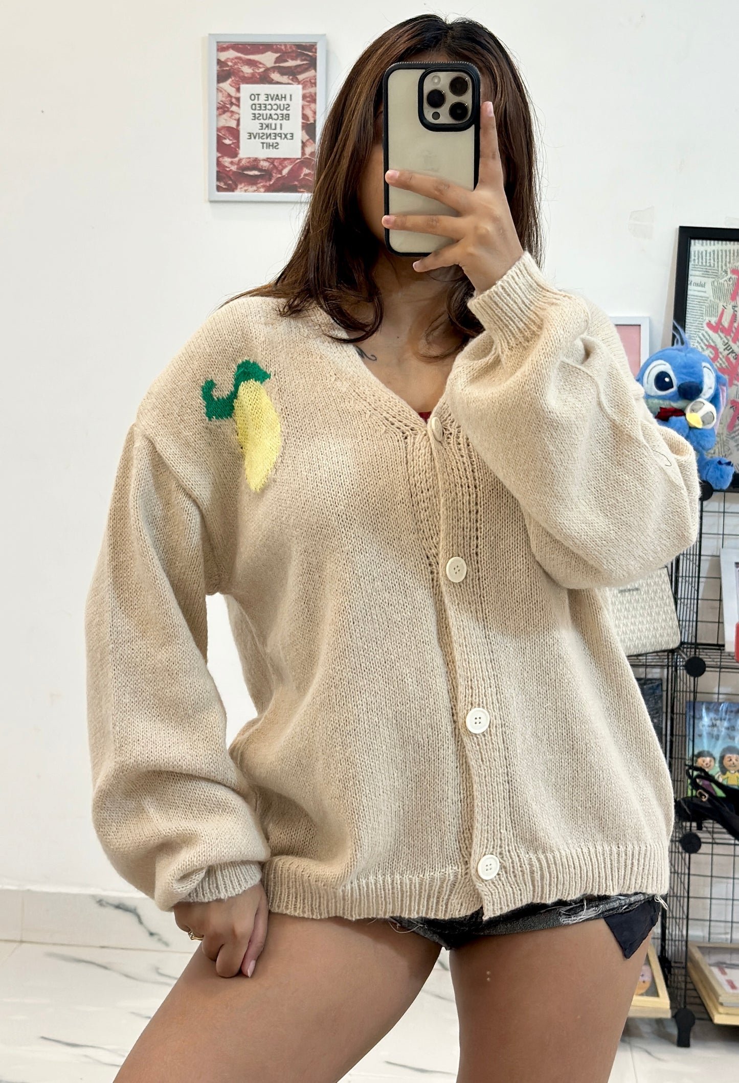 Oversized Korean cardigan (42-44)