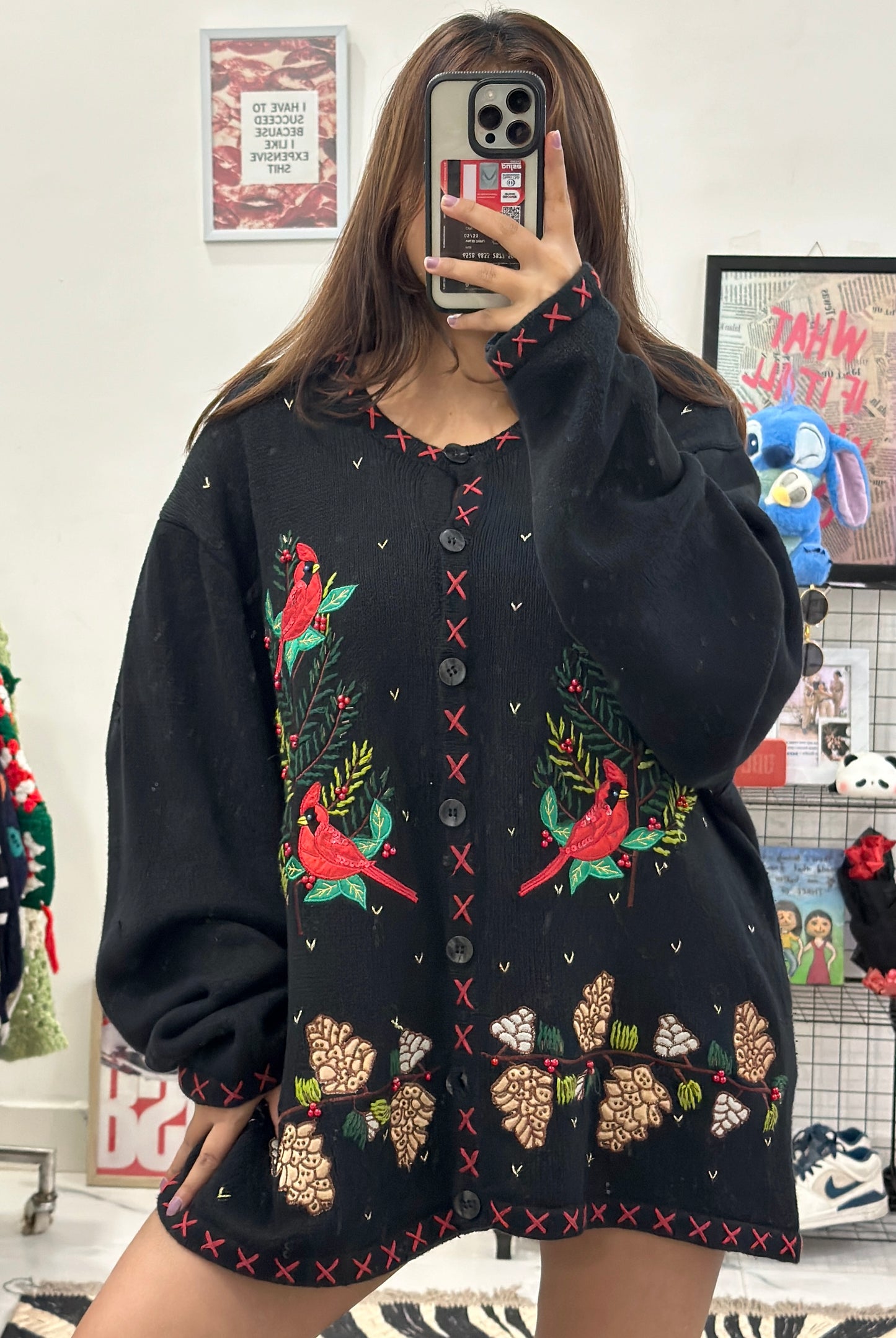 Oversized Korean cardigan(44-46)