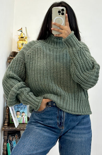 Oversized chunky sweater (40-42)