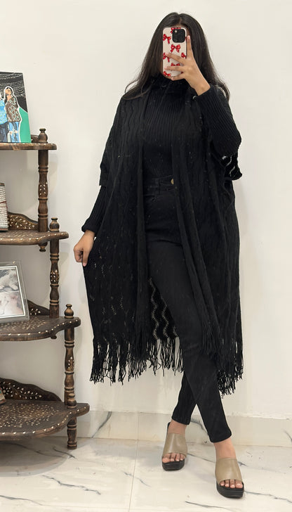 Black freesize shrug