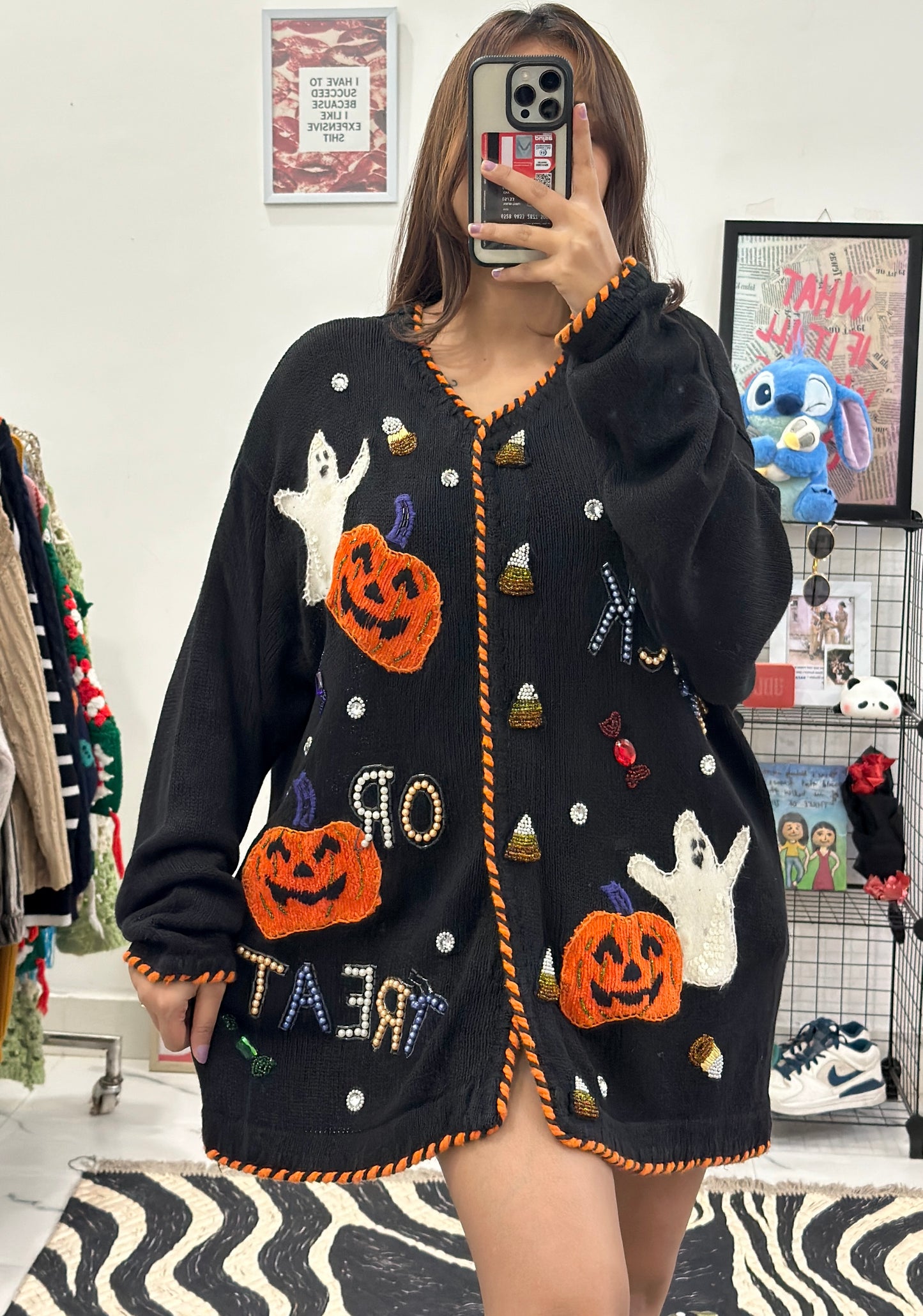 Oversized korean cardigan (46-48)
