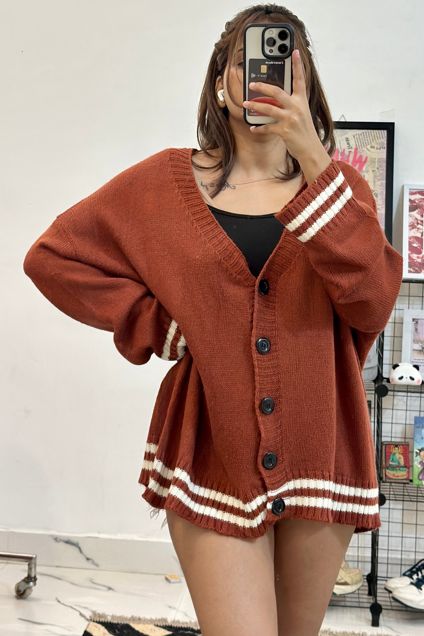 Oversized Korean cardigan (50-52)