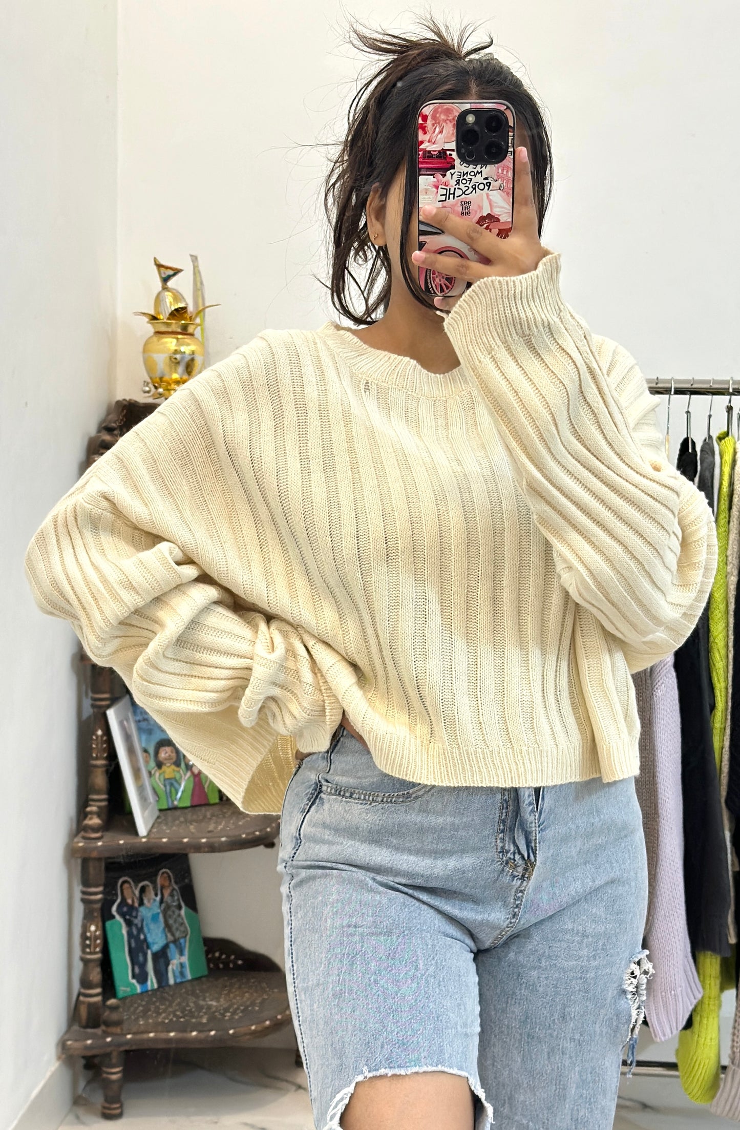 Oversized Korean sweater (48-50)