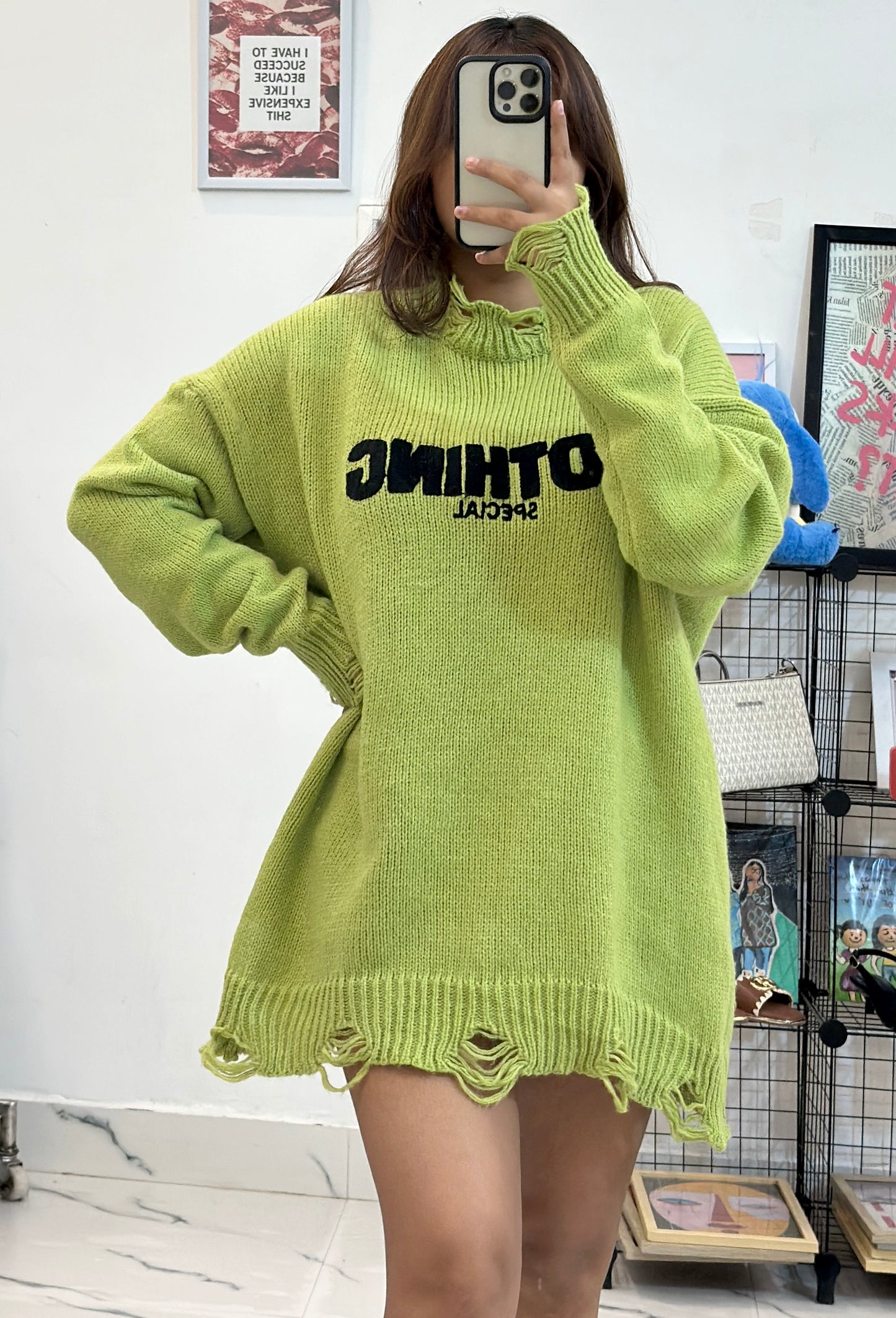 Oversized Korean sweater (40-42)