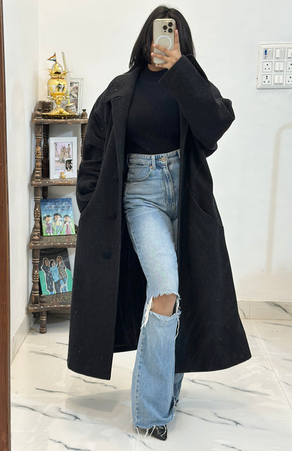 Heavy unisex long coat (46-48)