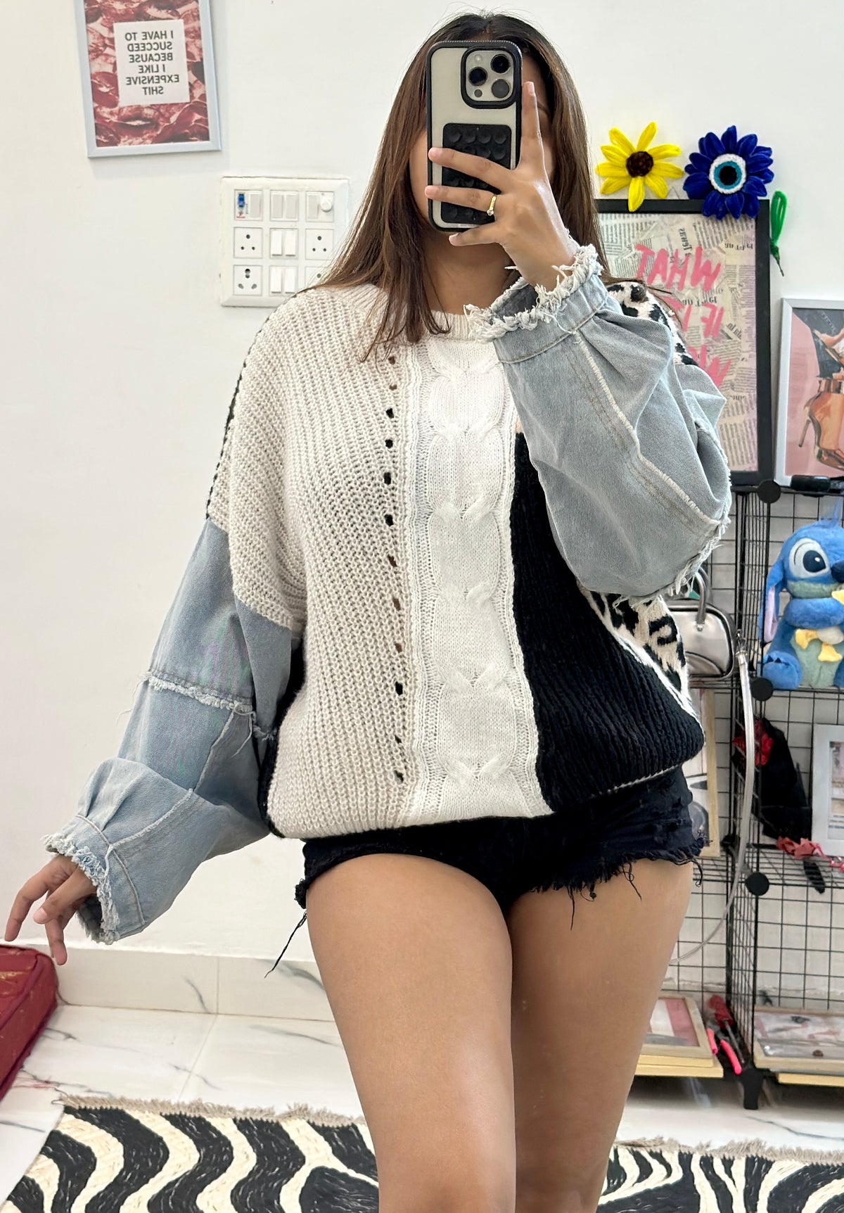 Oversized Korean sweater (40-44)