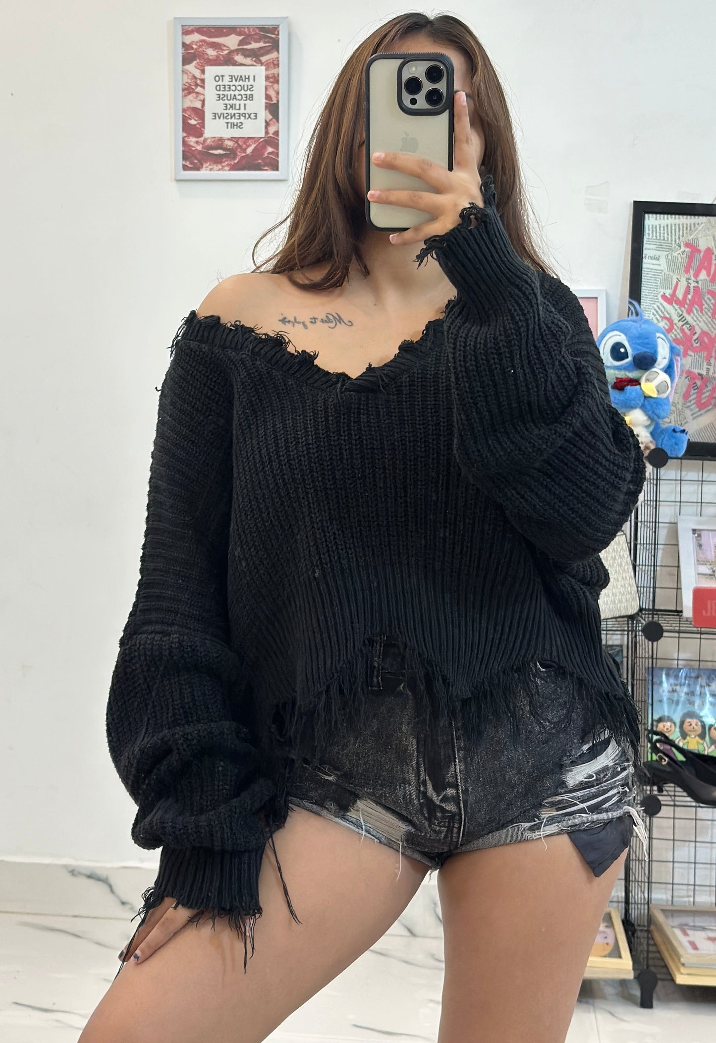 Oversized Korean sweater (48-50)