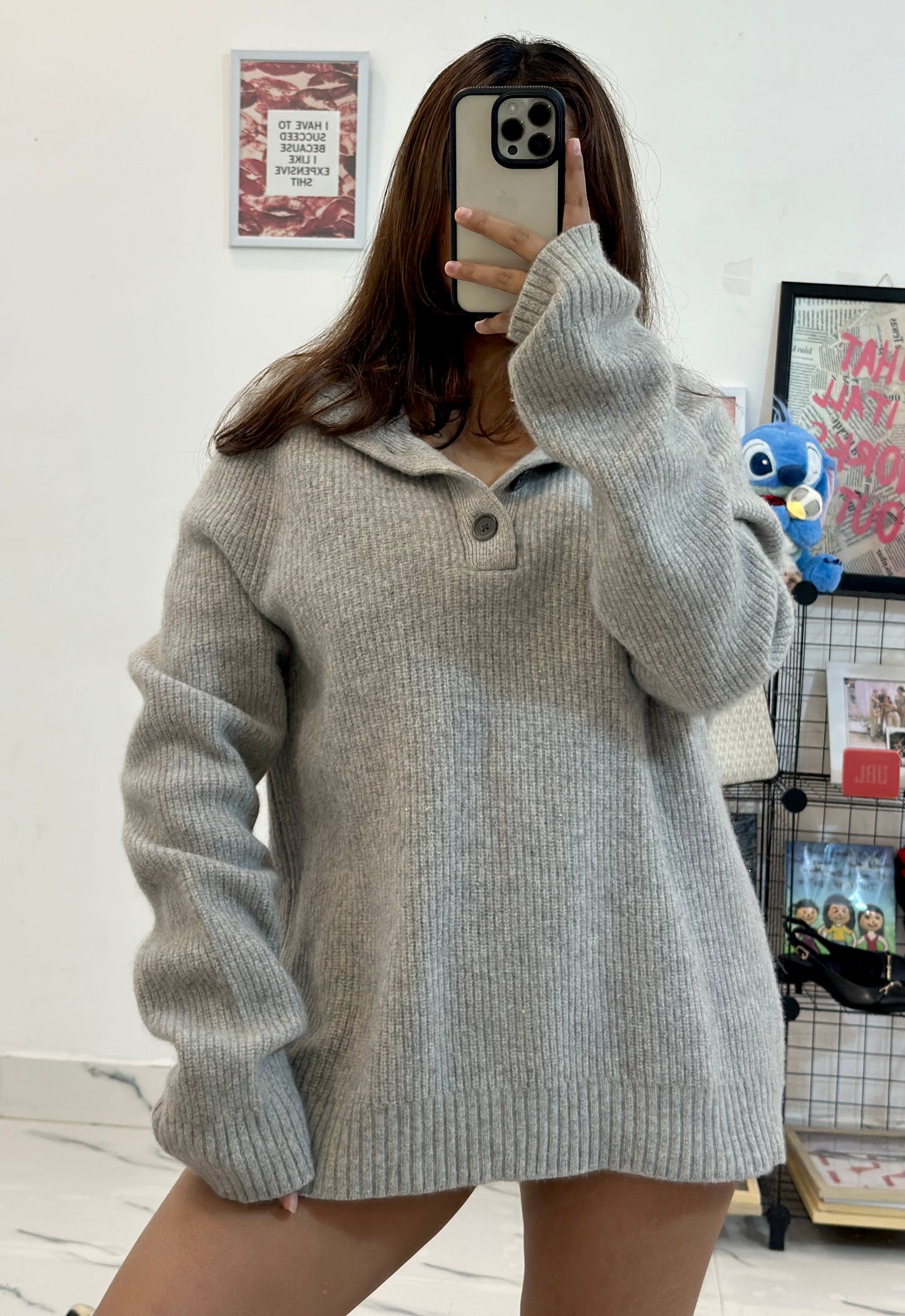 Oversized Korean sweater (40-42)