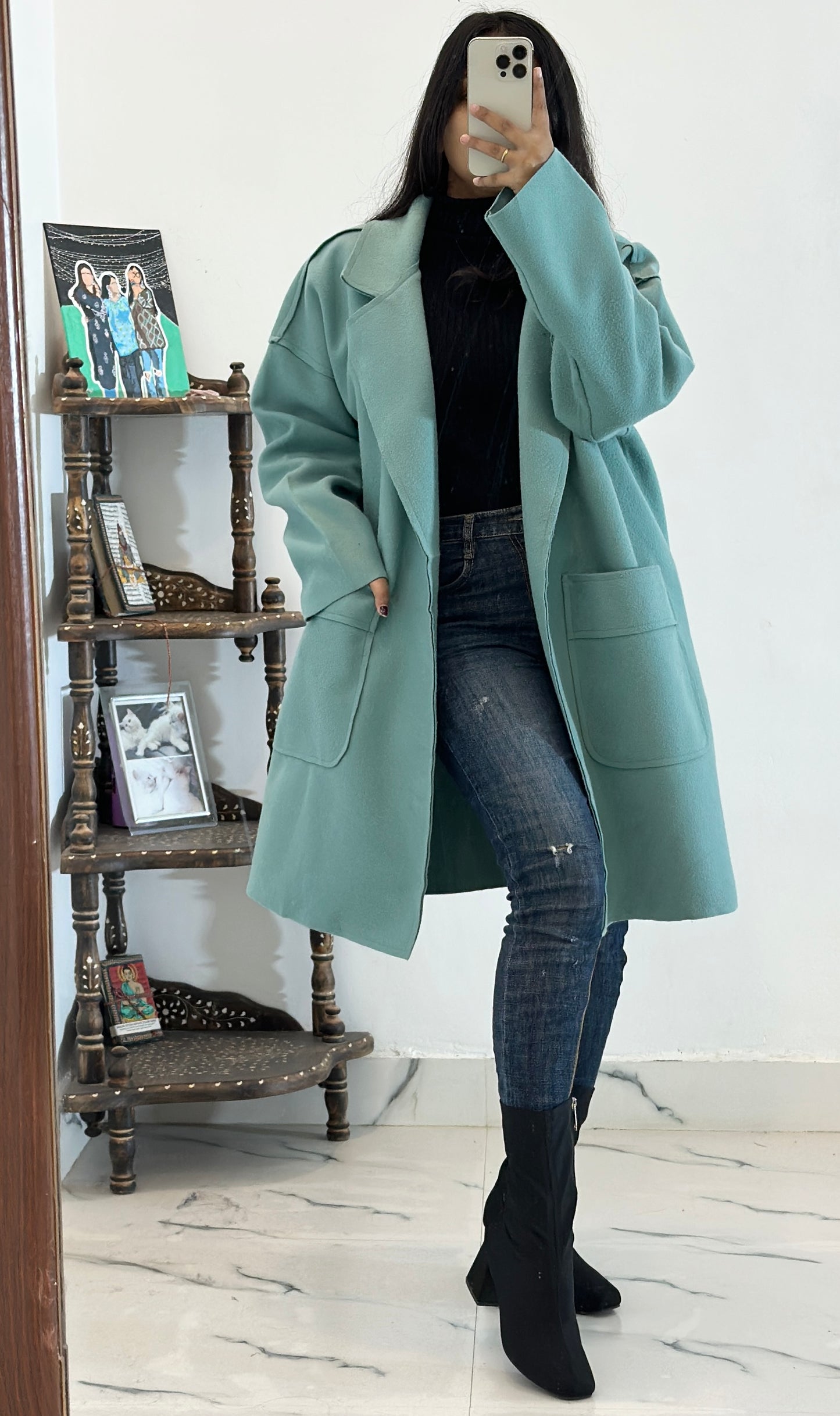 Heavy oversized coat (42-44)