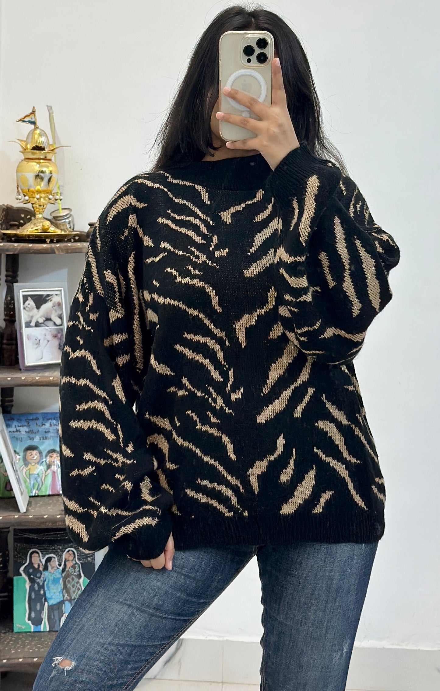 Oversized Korean sweater (44-46)