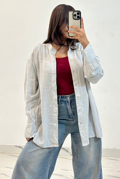 Oversized linen shirt (40-42)