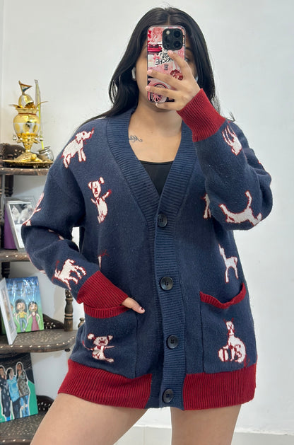 Korean oversized cardigan (40-42)