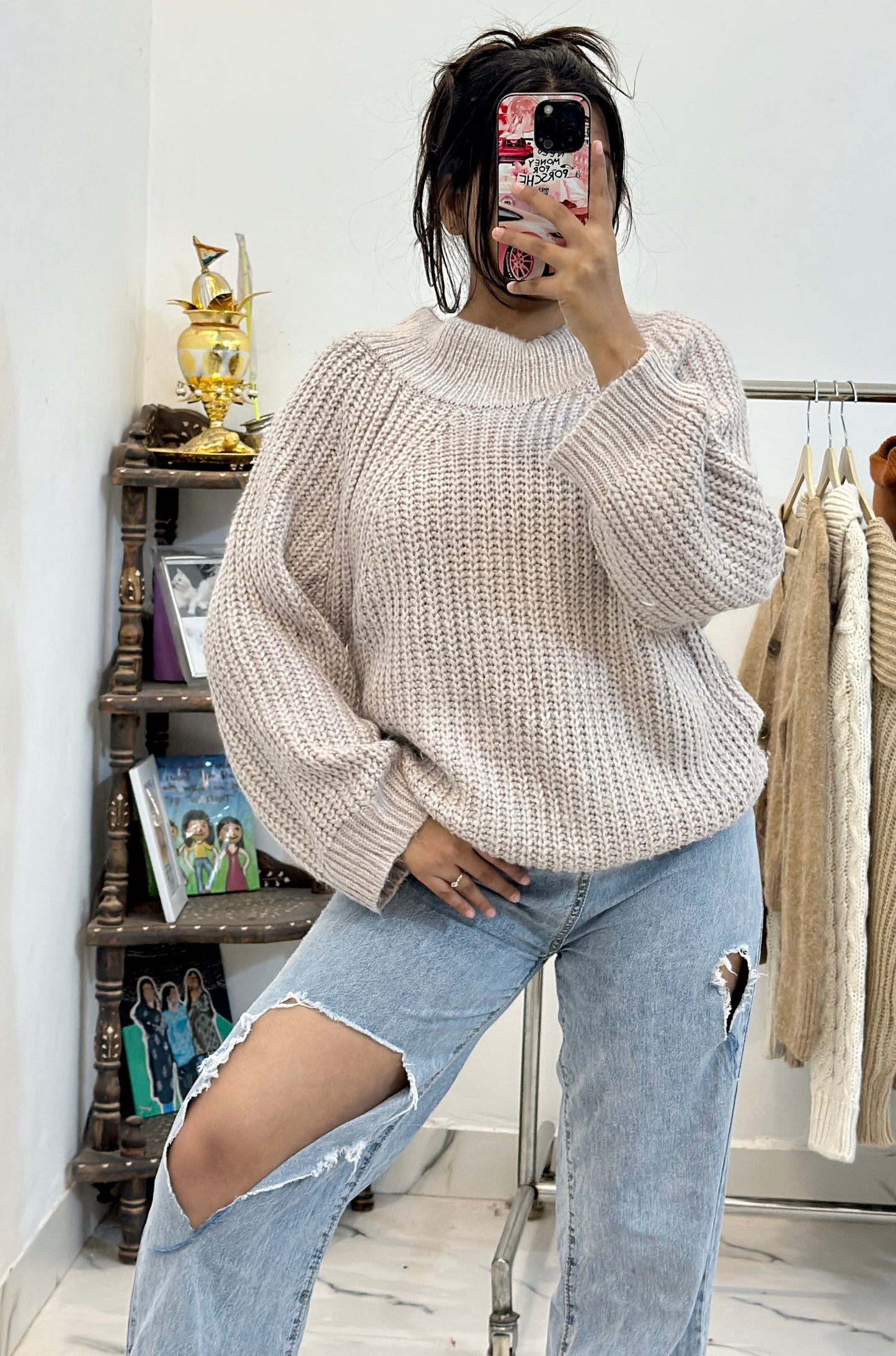 Korean oversized sweater (40-42)