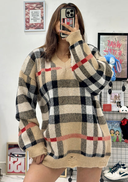 Oversized heavy Korean sweater (42-44)