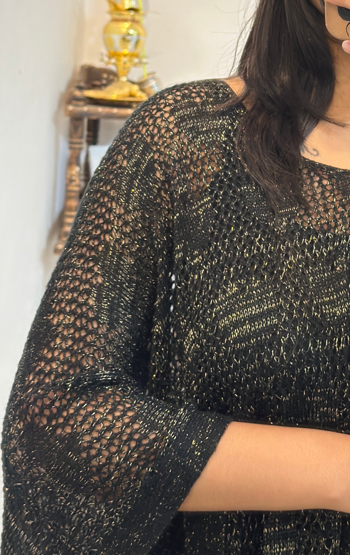 Pretty crochet upper (freesize)