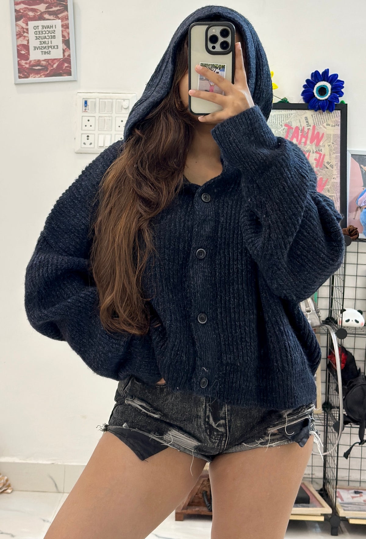 Oversized Korean sweater (44-48)