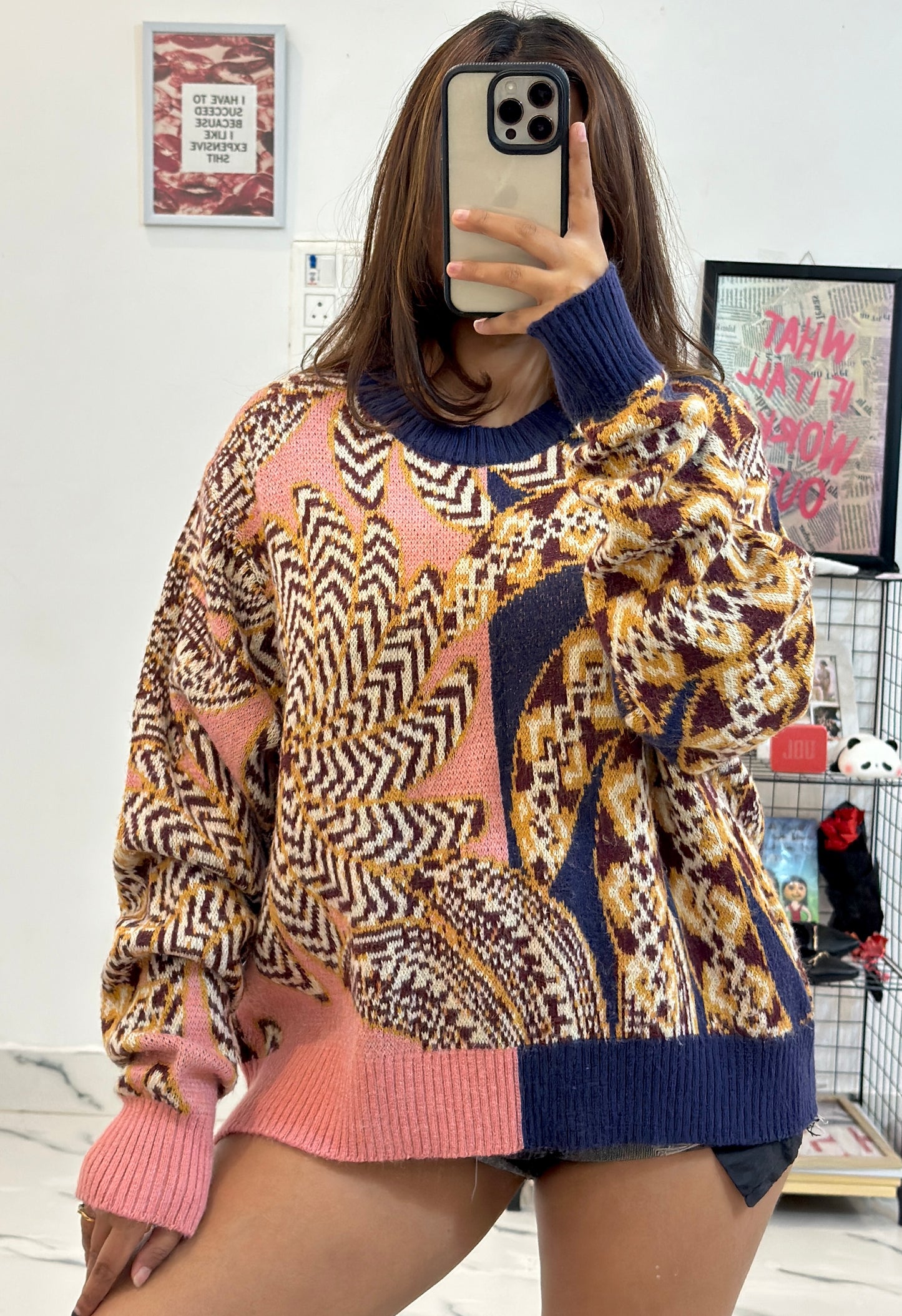 Oversized Korean sweater (42-44)