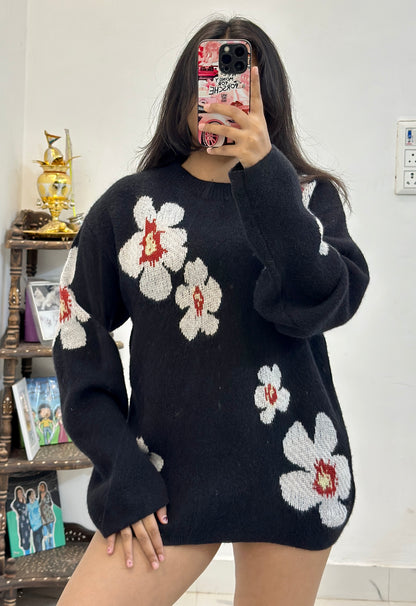 Korean oversized heavy sweater (42-44)