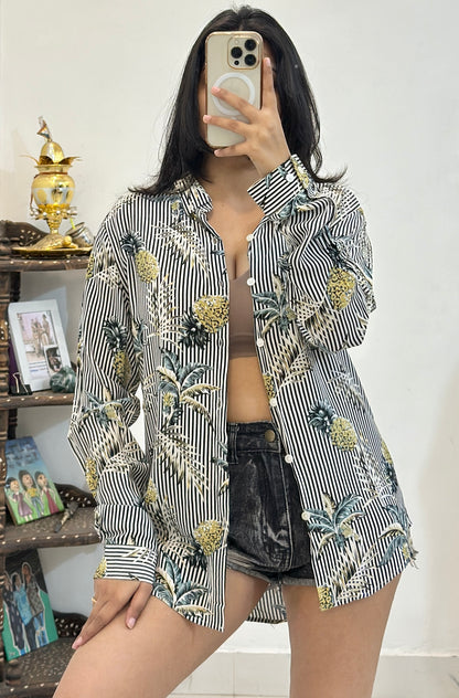 Cotton vintage shirt (32-34)