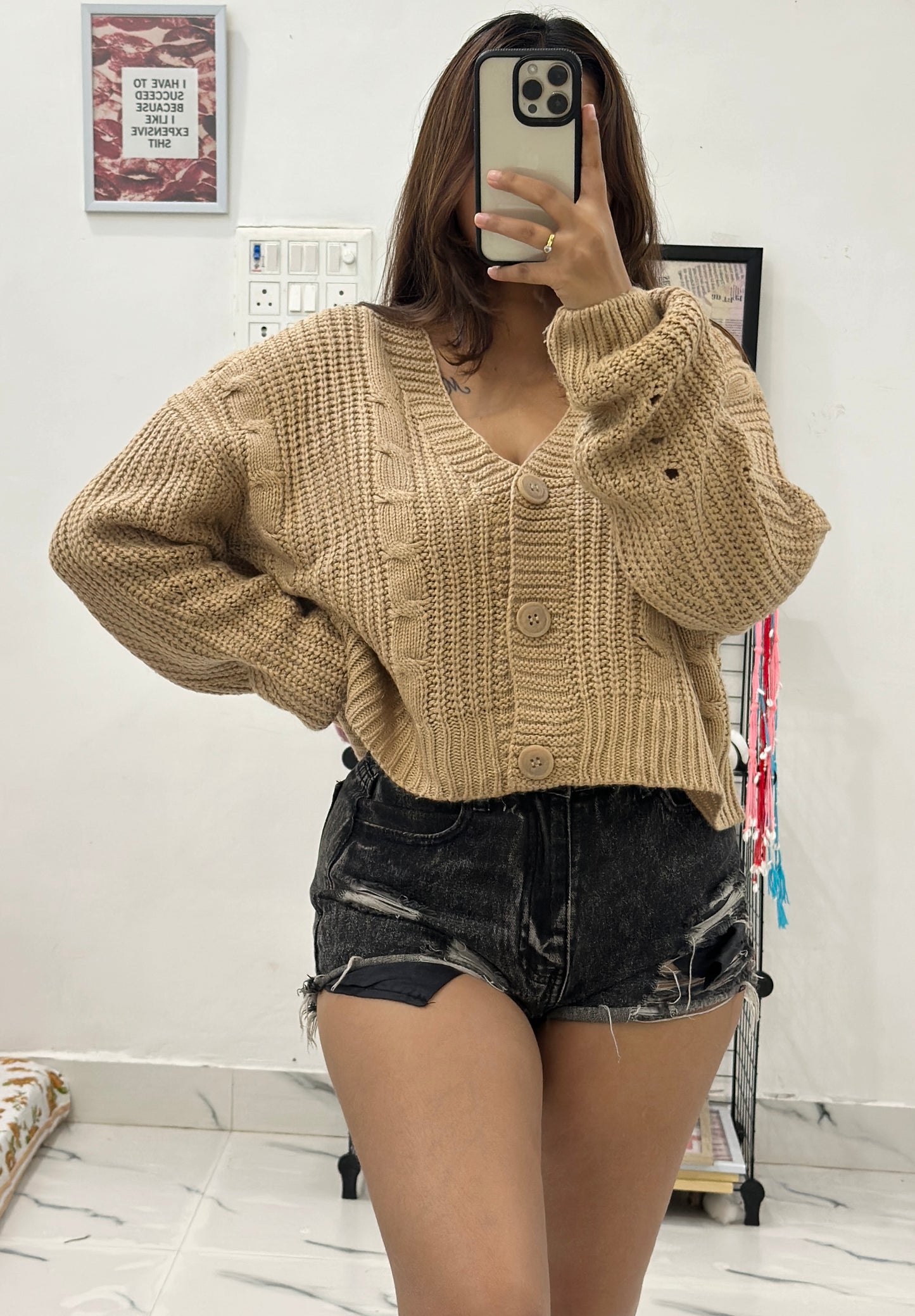 Oversized Korean cardigan (46-48)