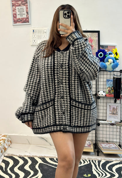 Oversized Korean cardigan(42-46)