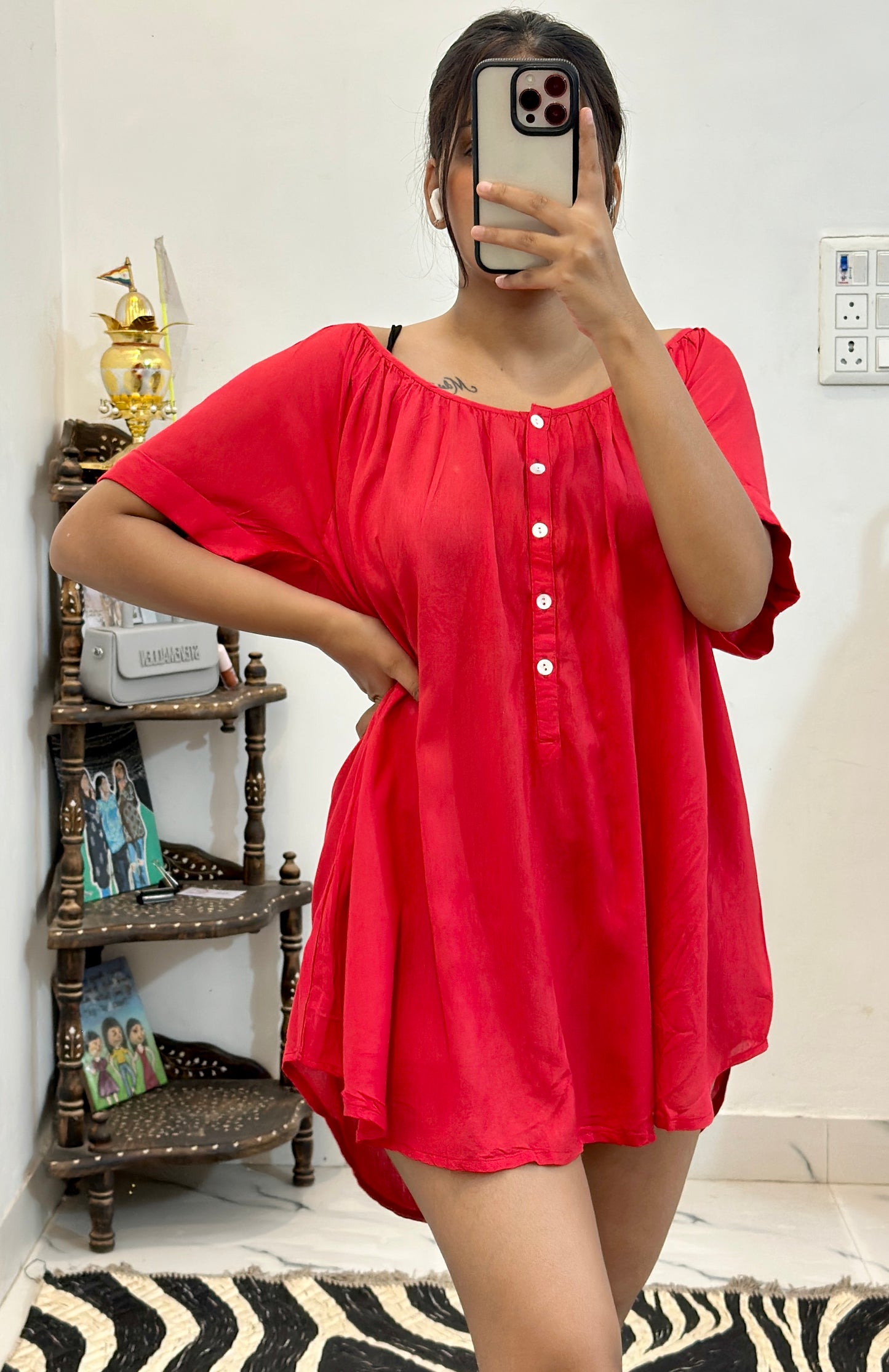 Pretty red top (40-42)