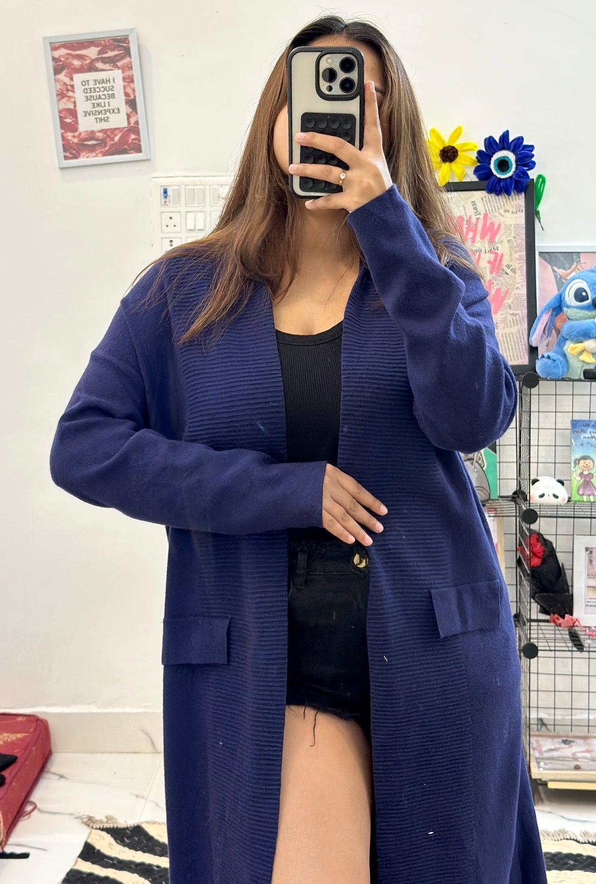 Woollen Long shrug (38-40)