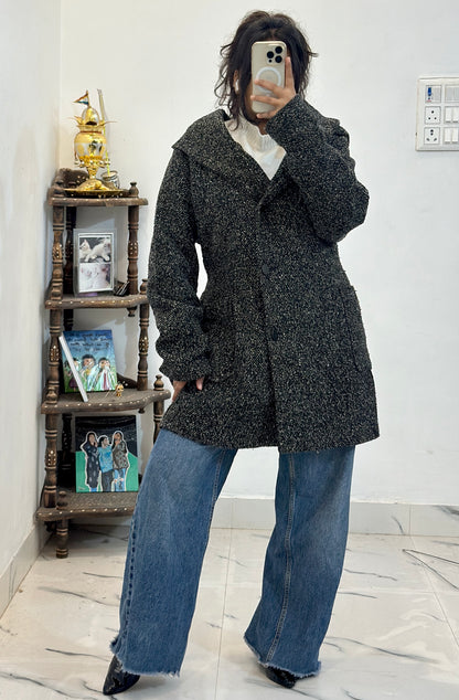 Long heavy coat (36-38)