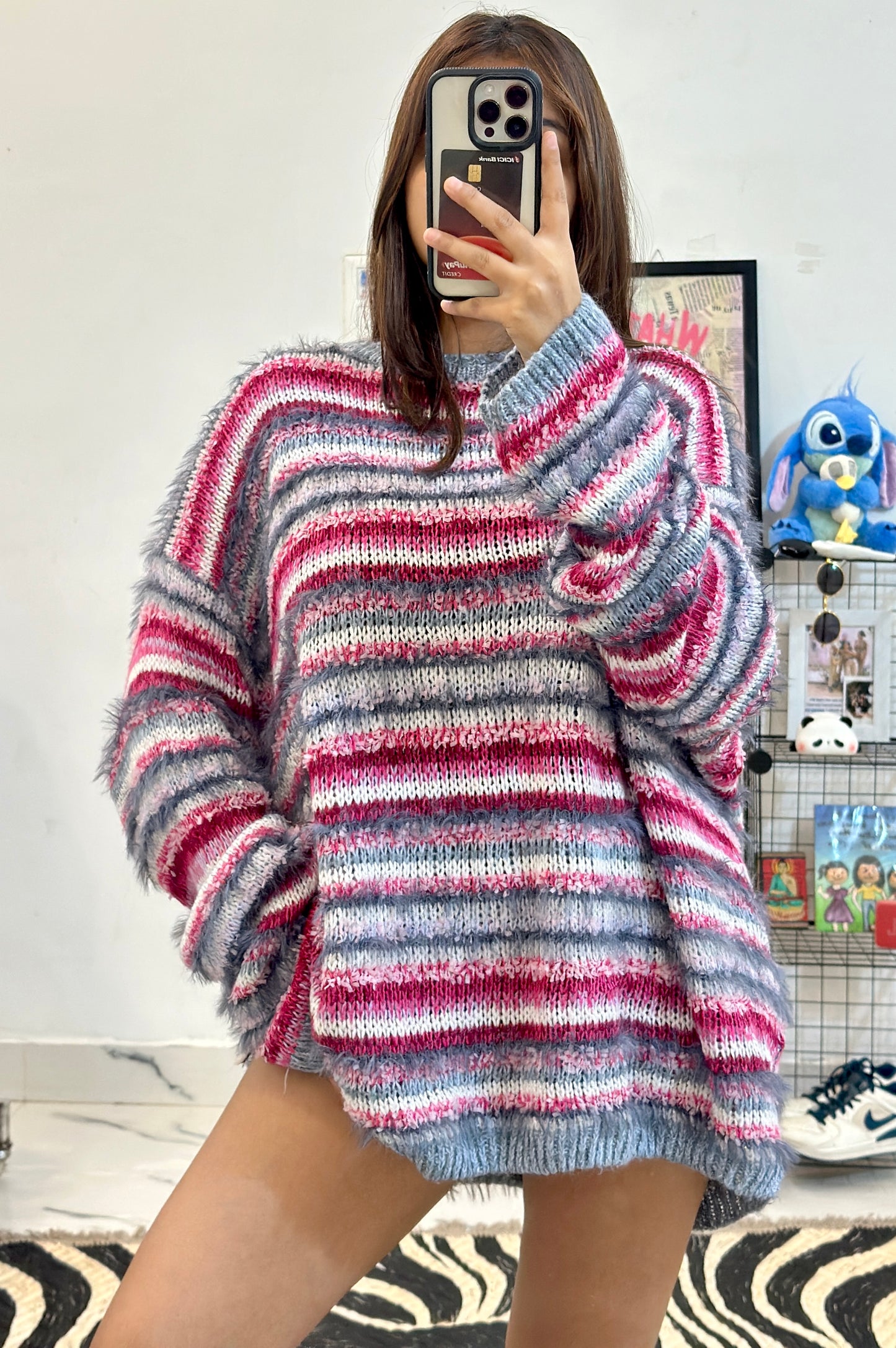 Oversized Korean sweater (44-48)