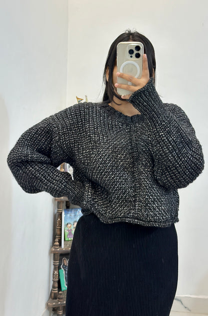 Pretty woollen cord set (32-34 waist / freesize top upto 46)