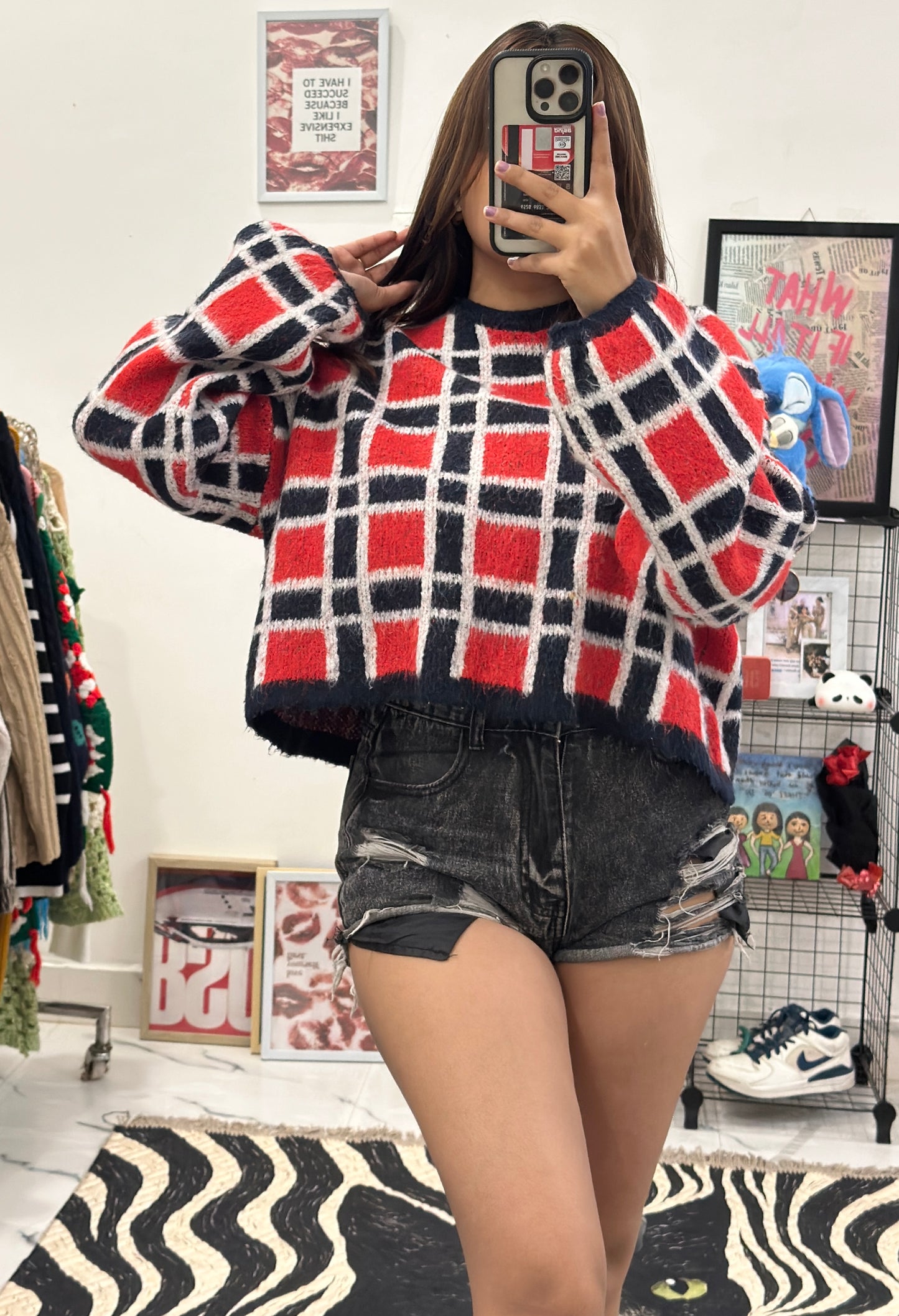 Oversized Korean sweater (46-48)