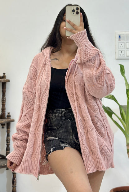 Korean oversized hoodie sweater (46-48)