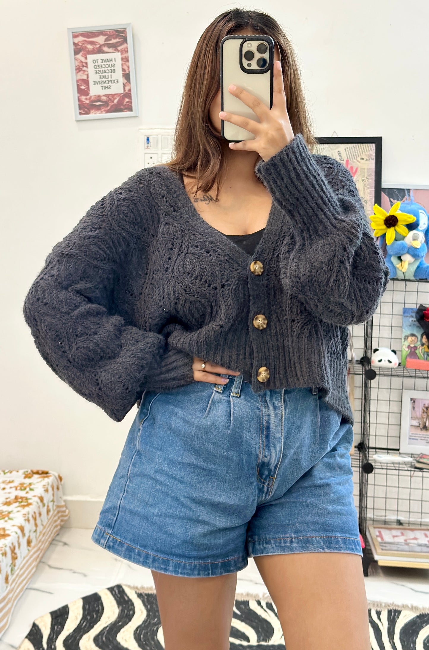 Oversized Korean cardigan(42-44)