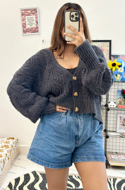 Oversized Korean cardigan(42-44)