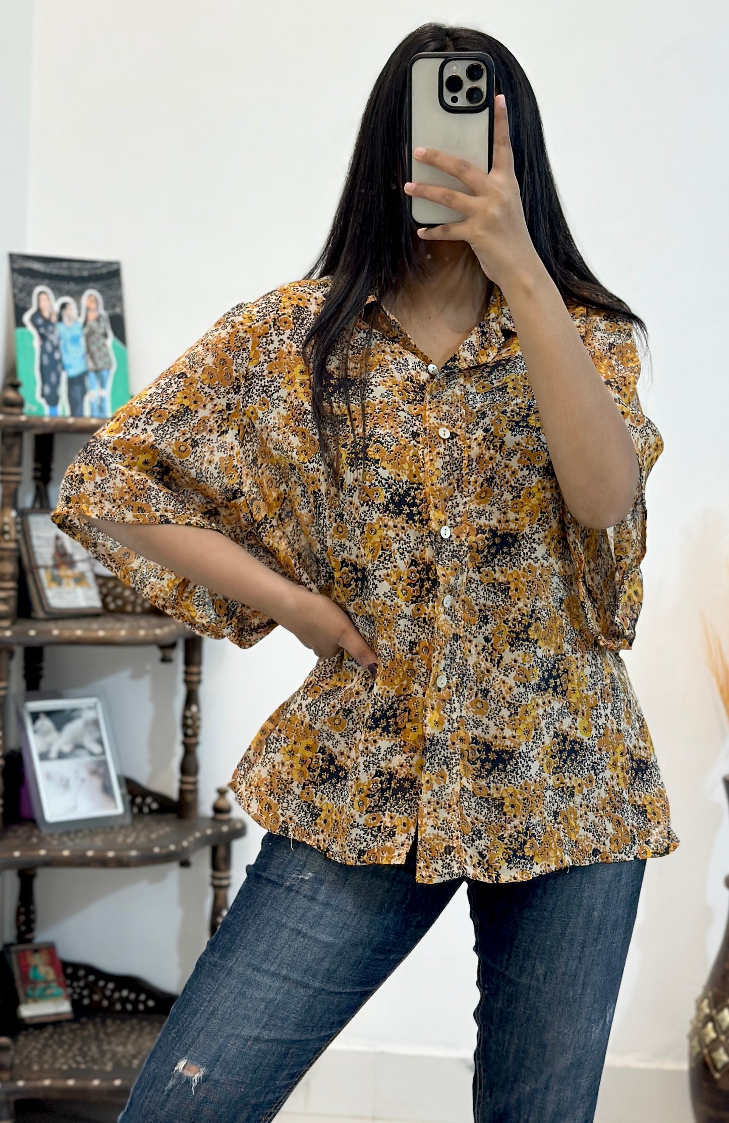 Pretty oversized shirt (42-44)