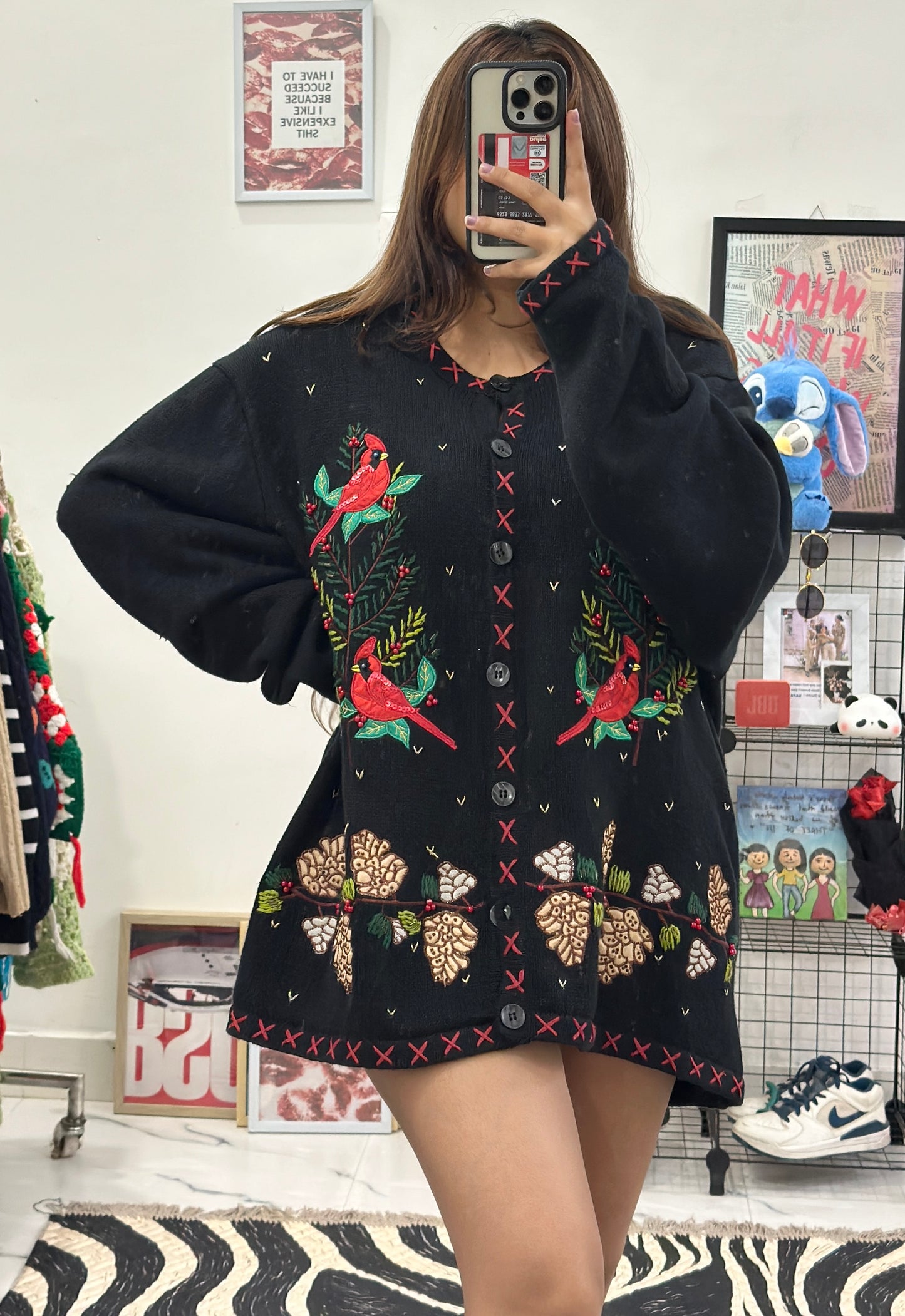 Oversized Korean cardigan(44-46)