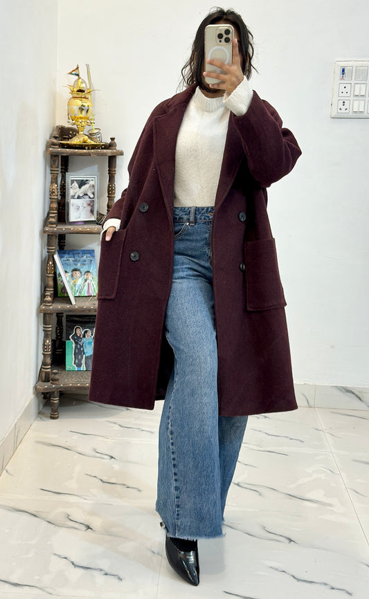 Heavy long coat (36-38)