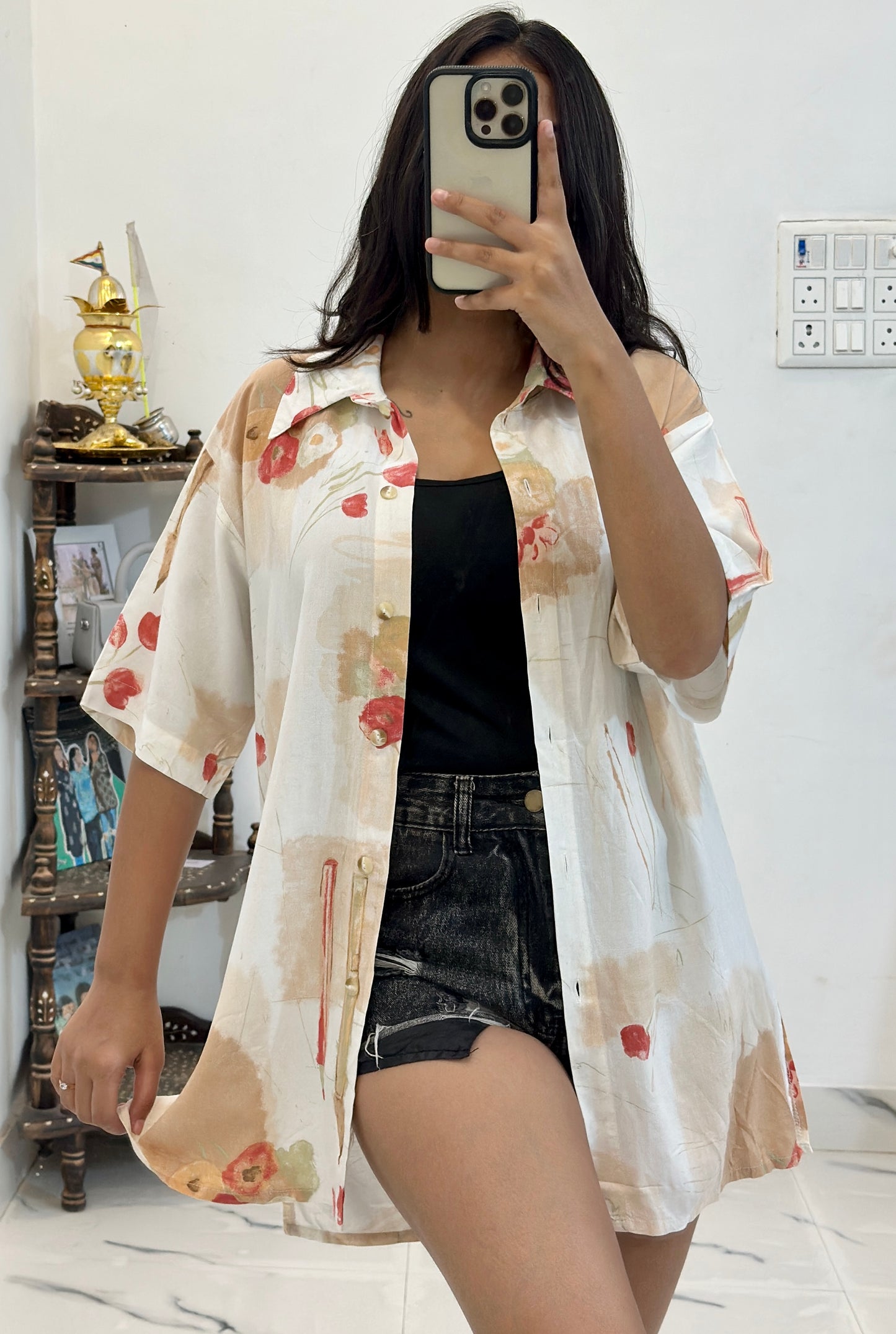Oversized vintage shirt (36-38)