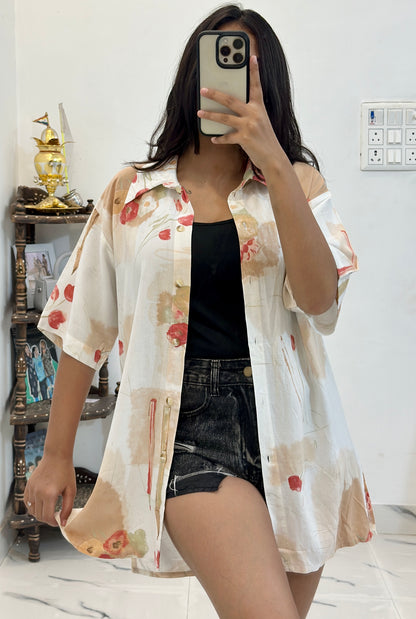 Oversized vintage shirt (36-38)
