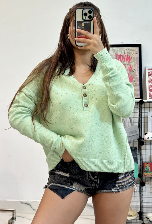 Pretty Korean sweater (40-42)