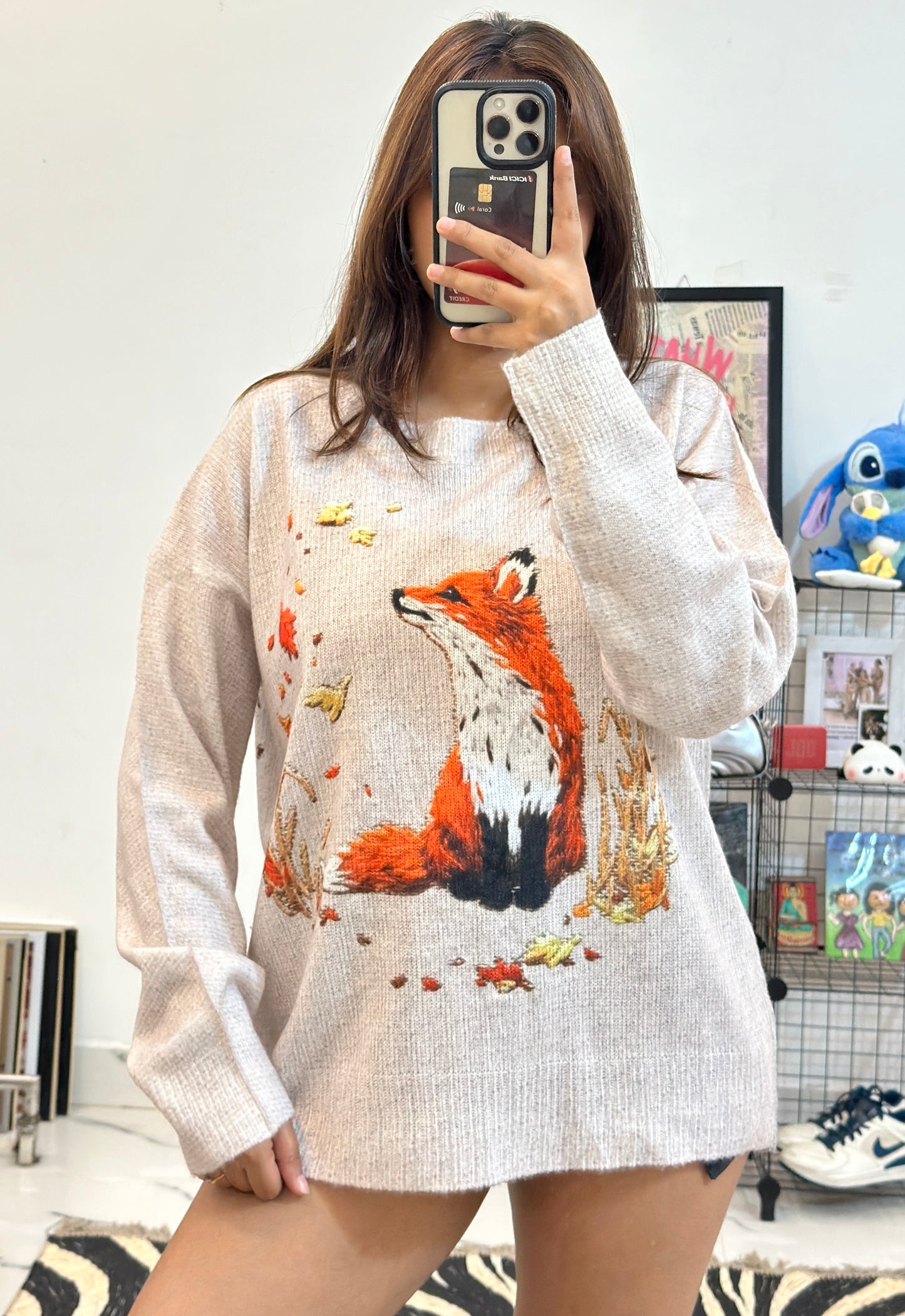 Oversized Korean sweater (40-42)