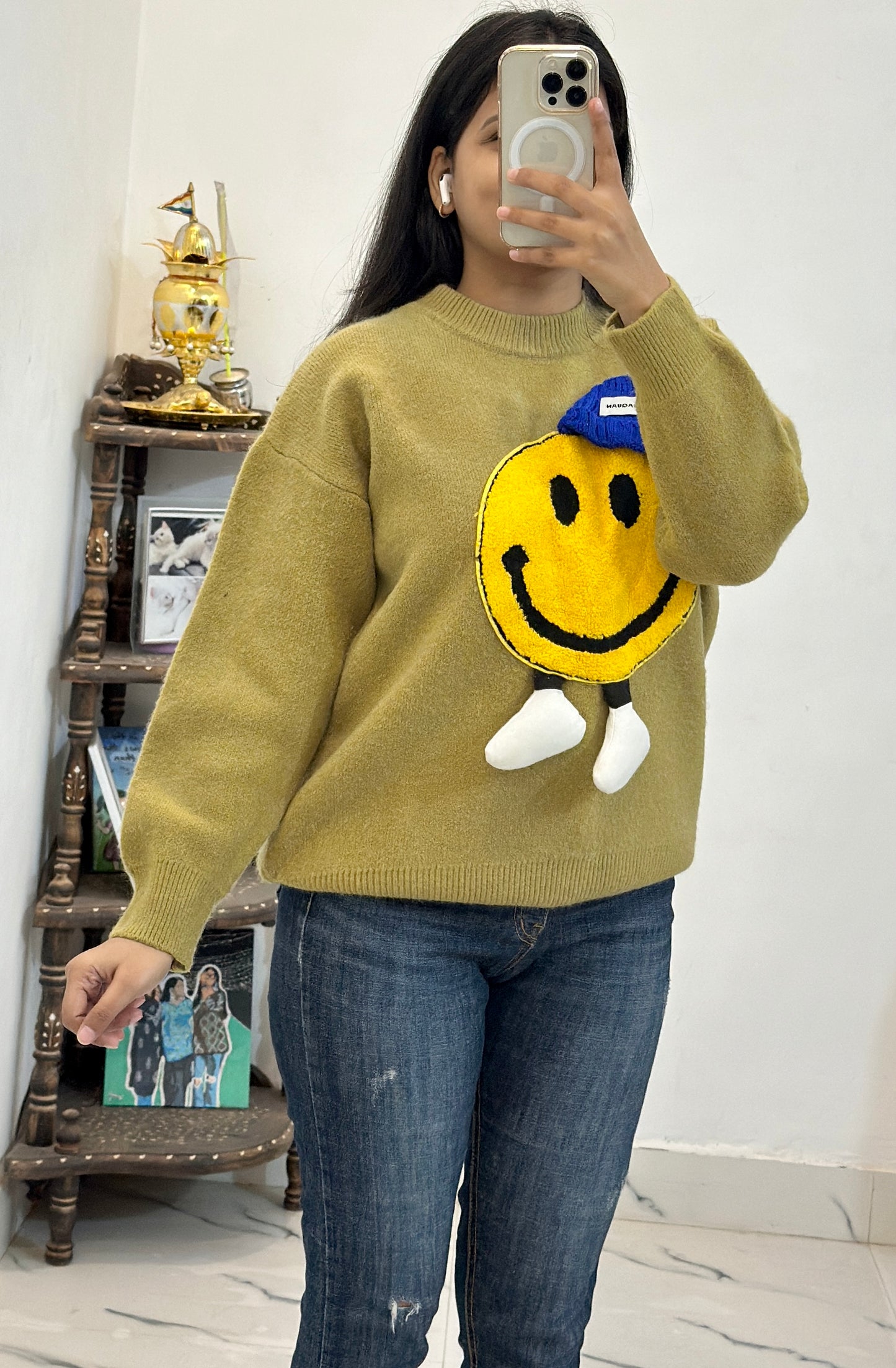 Oversized Korean sweater (38-40)