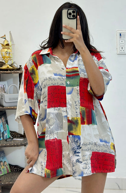 Oversized vintage shirt (42-44)