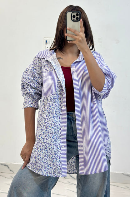 Oversized cotton shirt (40-42)