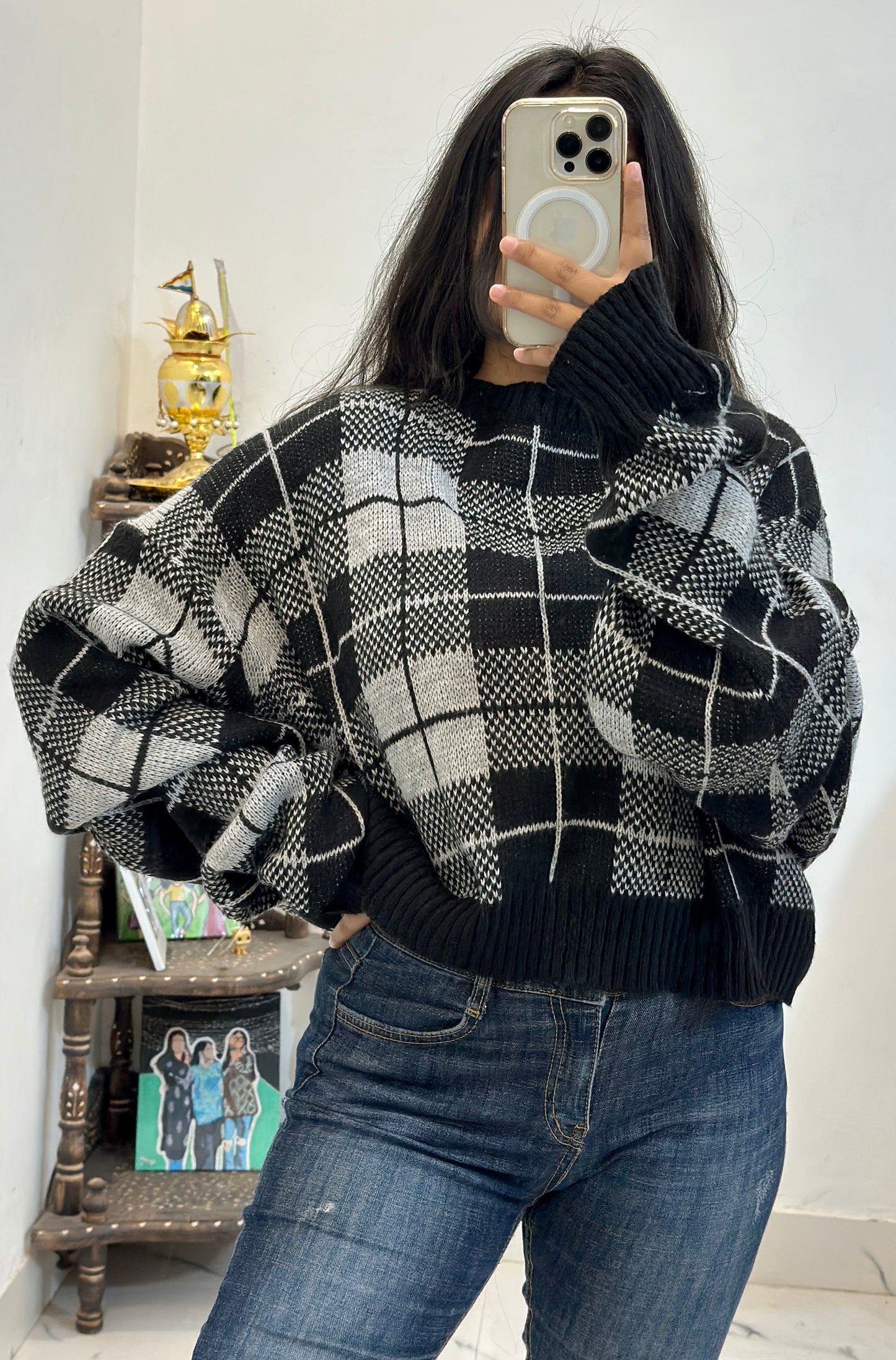 Oversized Korean sweater (46-48)